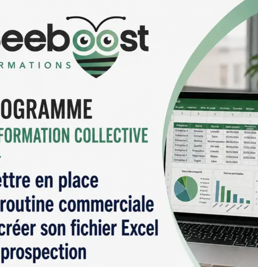 Mettre en place sa routine commerciale et créer son fichier Excel de prospection